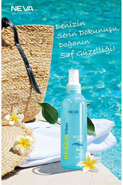 Neva Styling 2'Lİ SET BEACH Vibes SEA SALT Sprey (200ml X 2 adet)