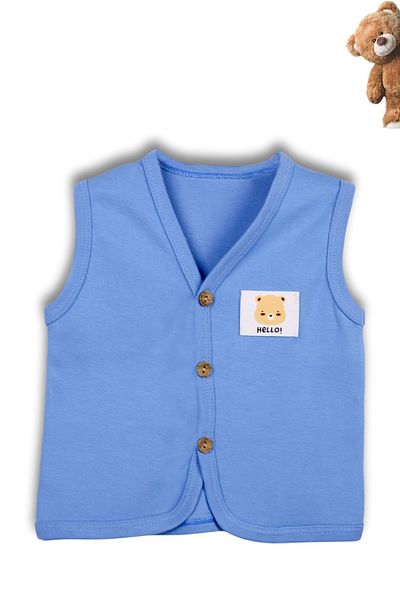 Beniizle Set of 2 Baby Vest - 100% Organic Cotton, Soft Texture, Unisex Seasonal Vest