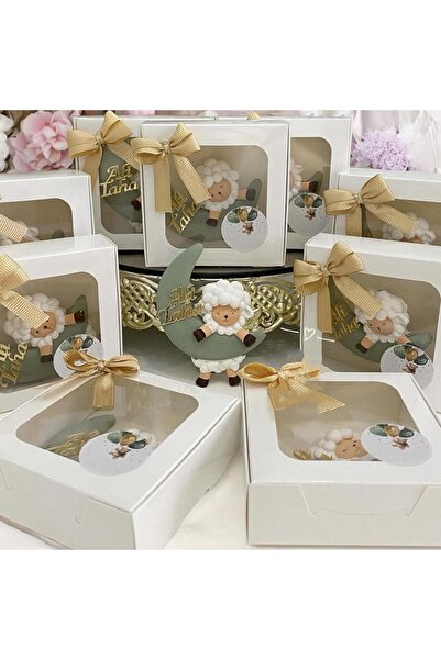 hobidünyam- Kuzulu Kokulutaş Magnet 20 Li (doğum Günü , Baby Shower, Yenidoğa...