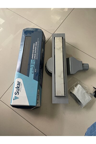 Sukar Duş Kanalı Lıne/4e 50cm Plaın Izgaralı