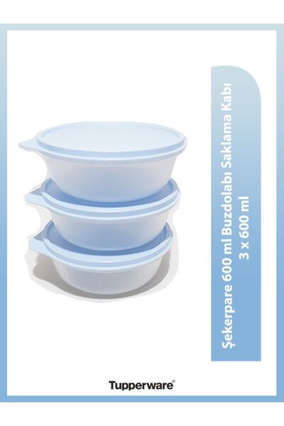 Tupperware Storage Container 630 Ml Set of 3