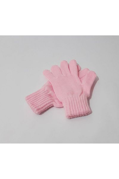 renkli çiçekler Children's Gloves 5-8 Years Old Children's Gloves