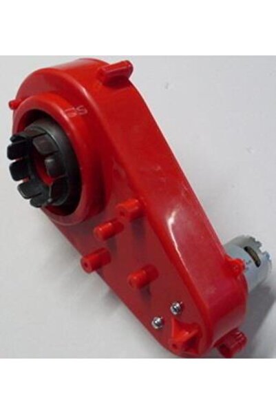 PİLSAN Akülü Araba Şanzuman 12 V Kırmızı Motorlu Şanzıman