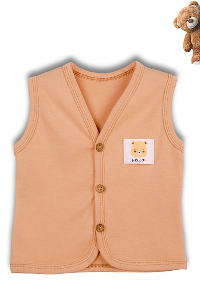 Beniizle Set of 3 Baby Vest - 100% Organic Cotton, Soft Texture, Seasonal Unisex Vest