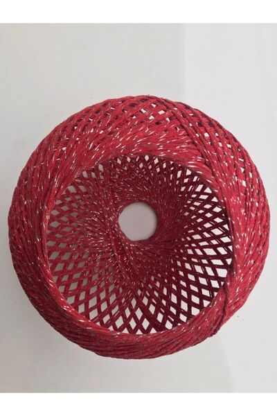 gökdağ group g g Renkli Avize Başlık (kırmızı) 22 Cm E27 Duy Uyumlu (askı Takımsız)