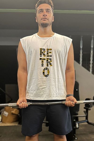 BLUU Fitness Singlet - Αμάνικο αθλητικό μπλουζάκι και φανελάκι