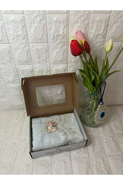 Verse & Reverse Royal 50*90 Bamboo Towel - Verse-Reverse Design