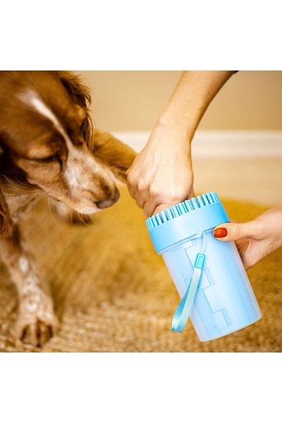 Forzacase Cat-Dog Paw Cleaning Apparatus with Carrying Strap - Fc035