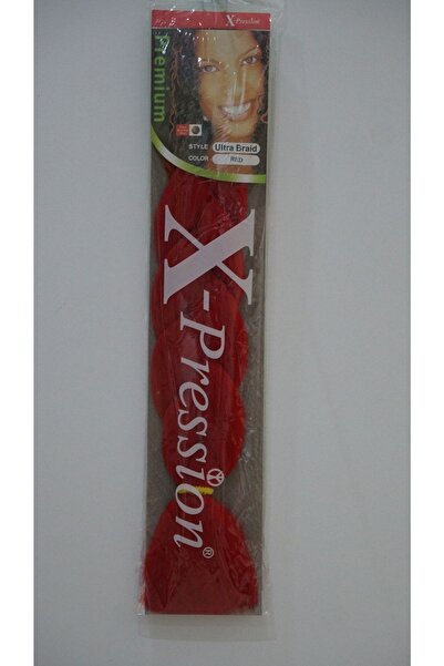 X-Pression Păr sintetic Red X Pression pentru împletitură africană și dreadlocks