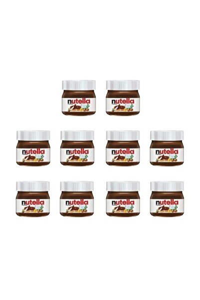 Nutella Mini 25 gr. 10 Adet Ithal