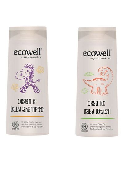 Ecowell Organic Baby Care Set of 2