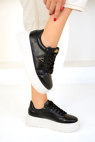 SOHO Women's Sneaker 19461 - Black