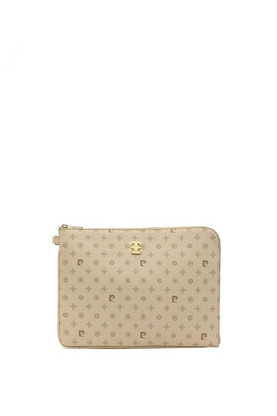 Pierre Cardin Latte Γυναικεία Portfolio &amp; Clutch Bag 05PO24Y1832