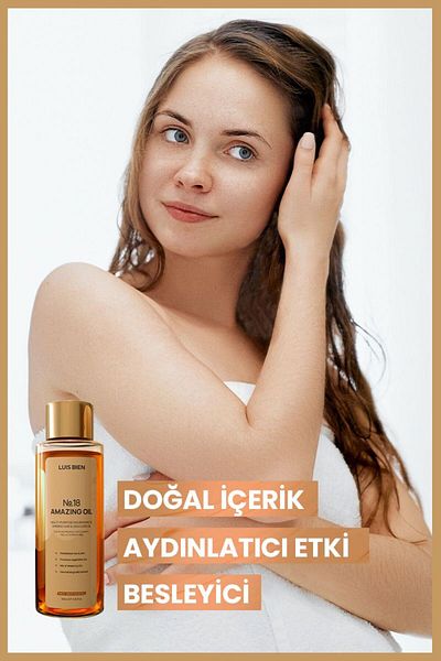 Luis Bien No:18 Radiance Effect - Nourishing and Softening Care and Repair Oil for Skin and Hair