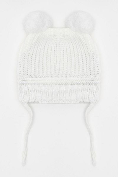zepkids Striped White Color Beret