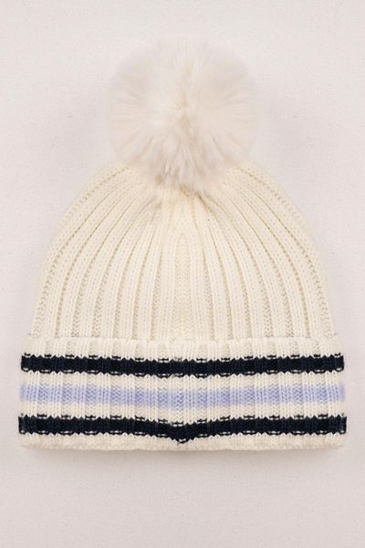 zepkids Hello Written White Color Eșarfă Set Beanie