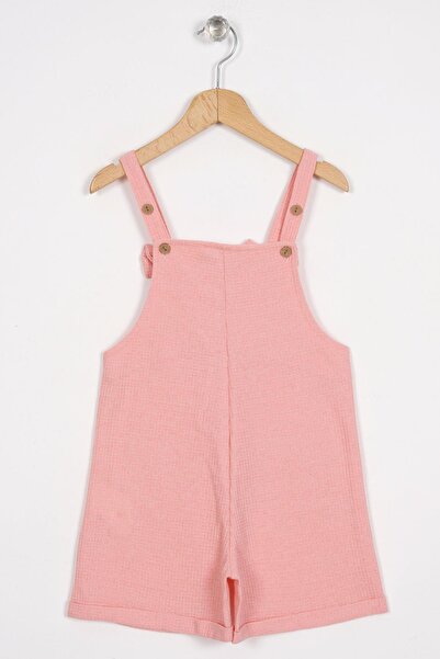 zepkids Fiyok Aksesuarlı Pembe Renk Kız Çocuk Şalopet