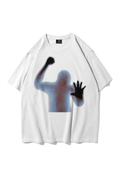 Trendiz Unisex Psycho Weißes T-Shirt
