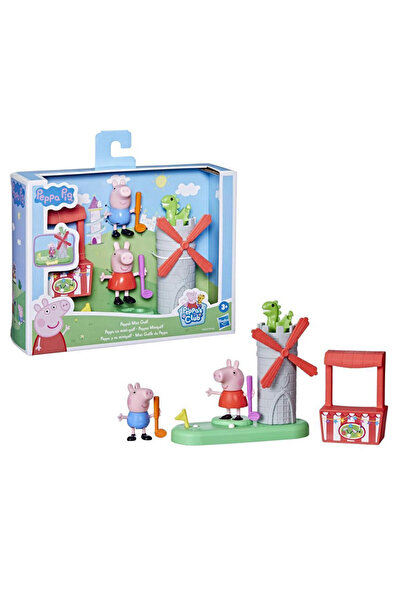 Peppa Pig Peppa'nın Anıları Oyun Seti Mini Golf F2189-f4392