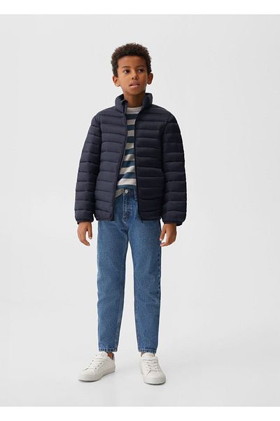 MANGO Kids Prošívaná bunda - pohodlný střih a stylový design