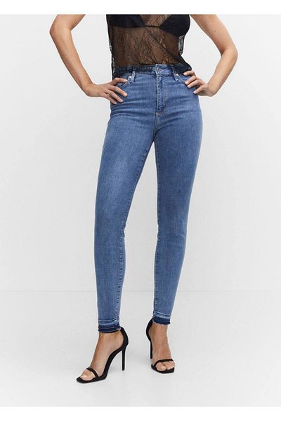 MANGO Woman Magas derekú Skinny Jean