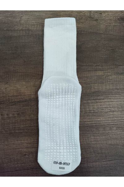 Leement socks Нехлъзгащи се унисекс спортни чорапи - 2 чифта долнище, памучна подметка, кърпа против приплъзване