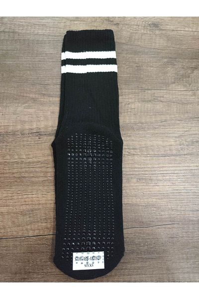 Leement socks Унисекс нехлъзгащи се спортни чорапи - 1 чифт подплънки, памучна подметка, хавлиена кърпа, противоплъзгаща спирачка