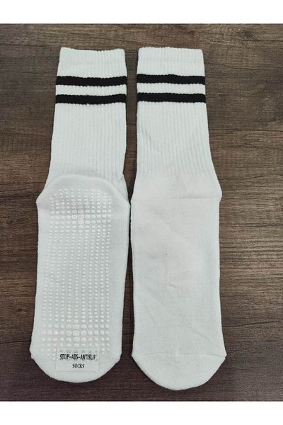 Leement socks Унисекс нехлъзгащи се спортни чорапи - 1 чифт подплънки, памучна подметка, хавлиена кърпа, противоплъзгаща спирачка