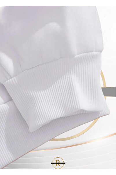 NewCabin New Season Wolf Couple - 3 Thread Oversize Hooded Sweatshirt Set