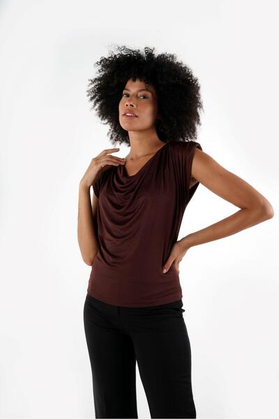 ALEXANDERGARDI Μπλούζα με γιακά με επένδυση - B24-00181