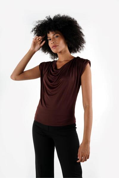 ALEXANDERGARDI Μπλούζα με γιακά με επένδυση - B24-00181