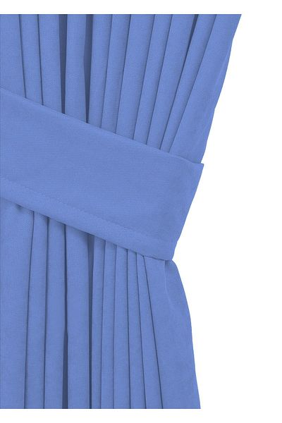 cheap's home Indigo Blue Velvet Sparse - Honeycomb Texture, Pleated Background Curtain (1 x 2)