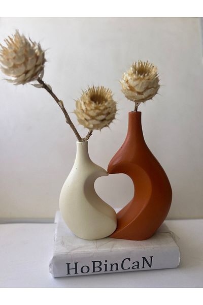 BLANJ Hugging Lover - Tile Heart Vase