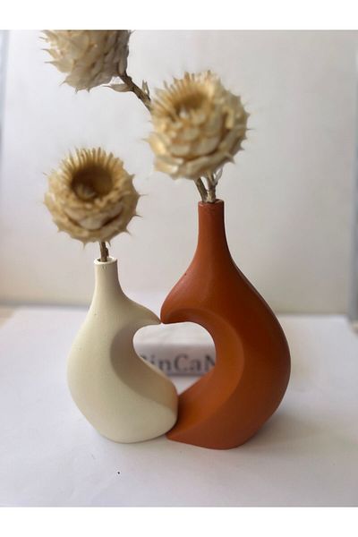 BLANJ Hugging Lover - Tile Heart Vase