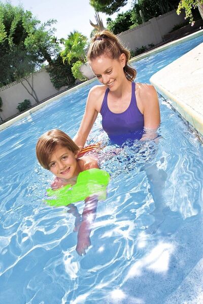 Hsport Safe Double Neck Children's Pool Sea Swimming Arm with Repair Kit 6-12 Years