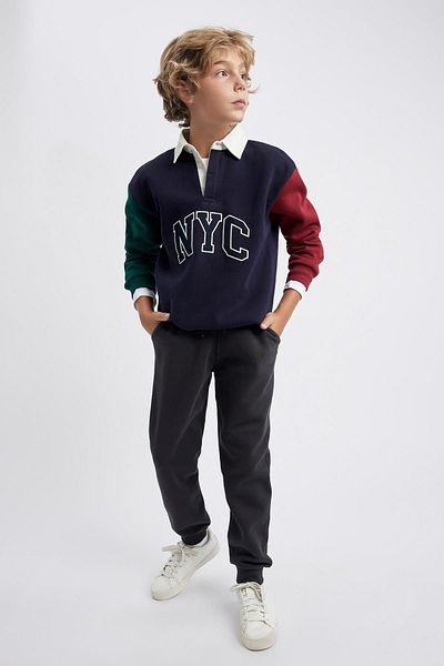 DeFacto Boy's anthracitE Thick SWEatpants - W0773a623wn