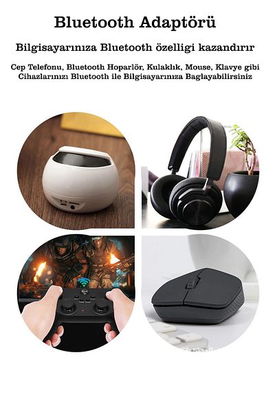 CONOCER mini V5.1 USB Bluetooth Dongle - Bluetooth Adapter Suit for Computer, W8.1-w11 Model Compatibility