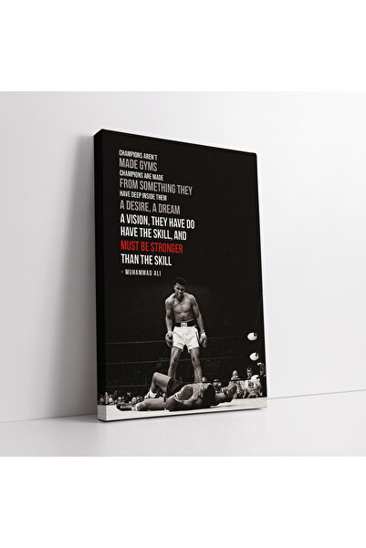 KOSS Dijital Tablou pe pânză motivațional Muhammad Ali