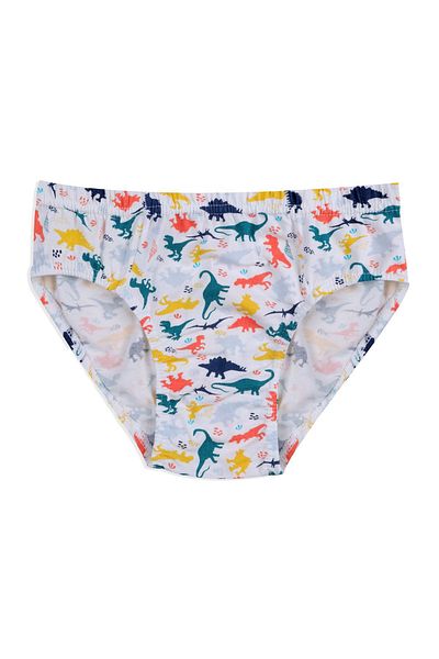koza iç giyim Slip pentru băiat din 3 piese cu model de dinozaur