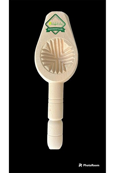 Genel Markalar Hatay Yöresel Ahşap Tahta Pasta Kömbe Kerebiç Kalıbı 008