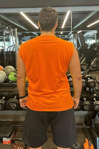 BLUU Fitness-Tanktop - Ärmelloses Sport-T-Shirt und Tanktop