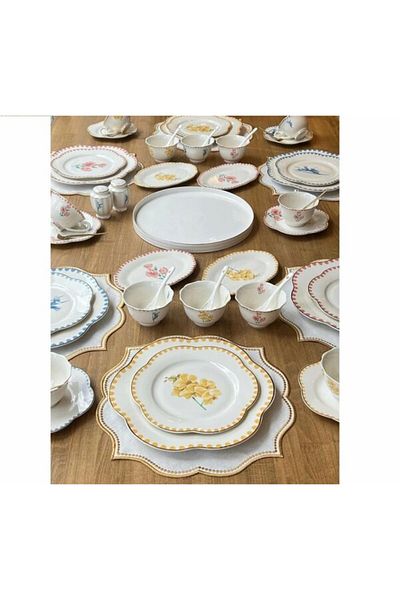 ROY KING 42 Piece Breakfast Set for 6 People - Flowers