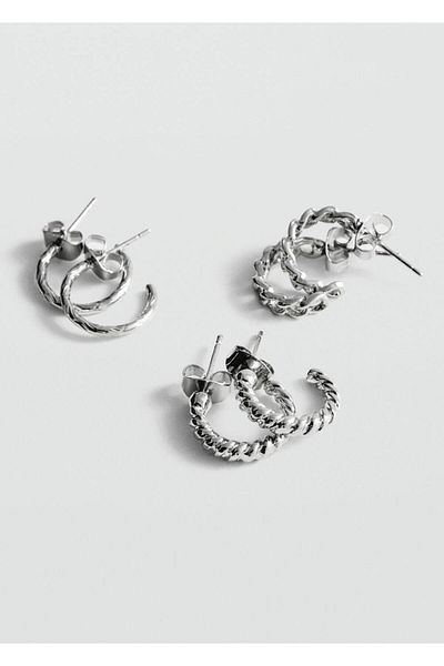 Mango Teen Set de 3 cercei cerc