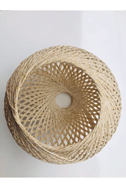 gökdağ group g g Renkli Avize Başlık (krem) 22 Cm E27 Duy Uyumlu (askı Takımsız)