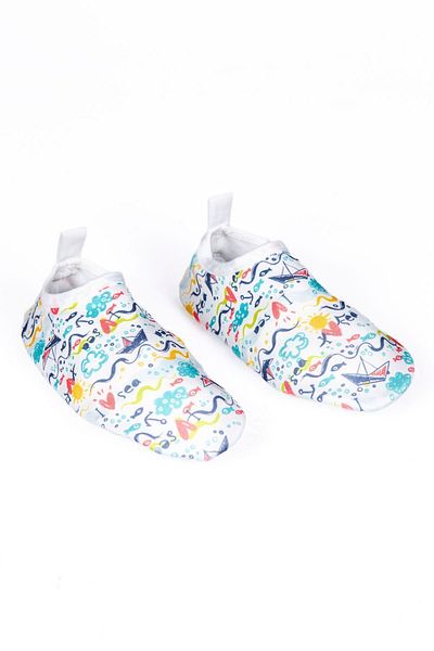 Sornon Comfortable Comfortable - Patterned, Durable Children's Sea and Pool Shoes, Non-Slip Sole Rubberized