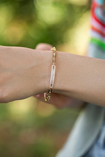 Çgk Çiğdem Gürel Kuyumculuk Taşlı Kelepçe Bilezik