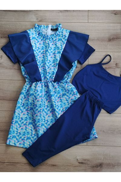 esmarazdesign Girl's Swimsuit Set