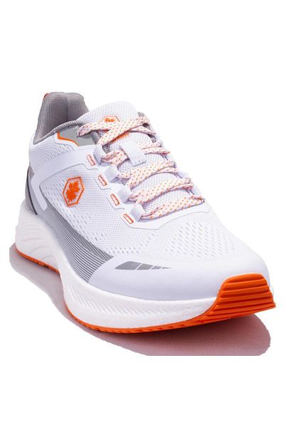 lumberjack Willy White Orange - Orthopedic Men's Sports Shoes