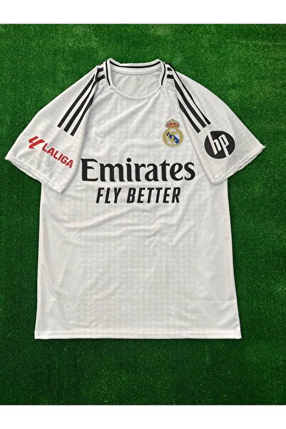 yenteks MBAPPE R.Madrid WhiTe Unisex AdulT Soccer Uniform SporTs T-Shirt DFHSG37