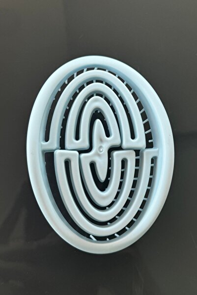 TAKIŞTIR Φορητή βούρτσα/χτένα μαλλιών σε τιρκουάζ χρώμα